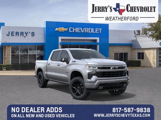2026 Chevrolet Silverado 1500 RST in Sterling Gray Metallic — front three-quarter view