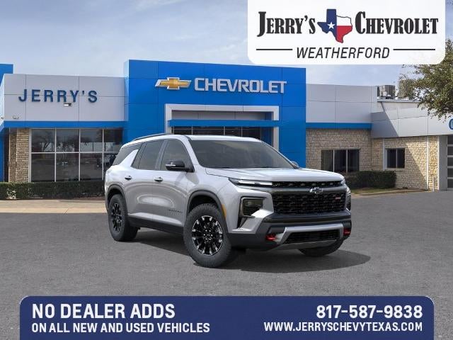 2026 Chevrolet Traverse Z71 in Sterling Gray Metallic — front three-quarter view