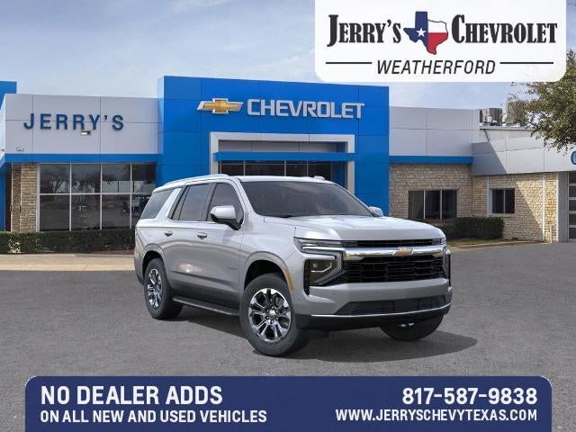 2026 Chevrolet Tahoe LS in Sterling Gray Metallic — front three-quarter view