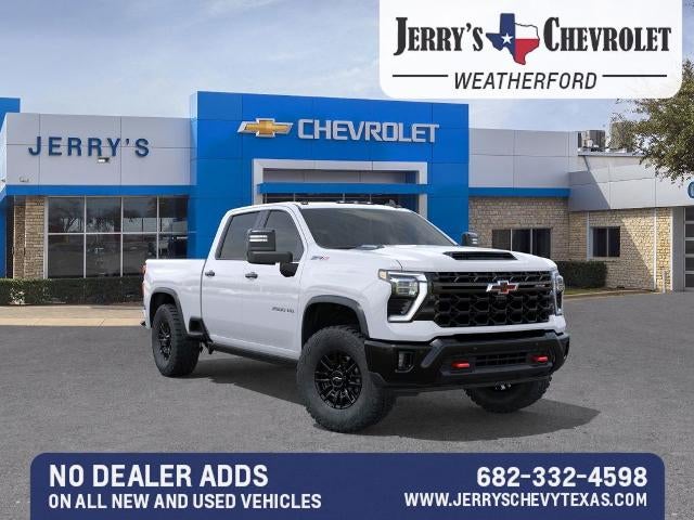 2026 Chevrolet Silverado 2500 HD ZR2 in Summit White — front three-quarter view