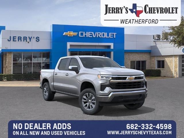2026 Chevrolet Silverado 1500 LT in Sterling Gray Metallic — front three-quarter view