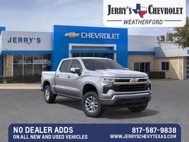 2026 Chevrolet Silverado 1500 LT in Sterling Gray Metallic — front three-quarter view