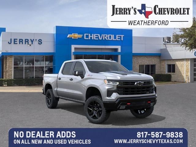 2026 Chevrolet Silverado 1500 LT Trail Boss in Sterling Gray Metallic — front three-quarter view