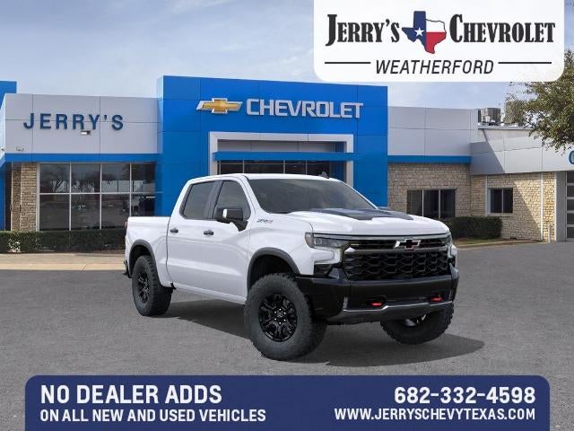 2026 Chevrolet Silverado 1500 ZR2 in Summit White — front three-quarter view