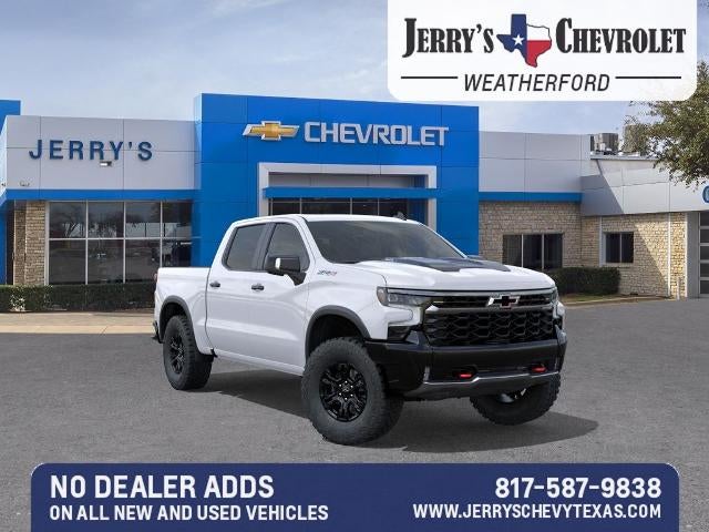 2026 Chevrolet Silverado 1500 ZR2 in Summit White — front three-quarter view