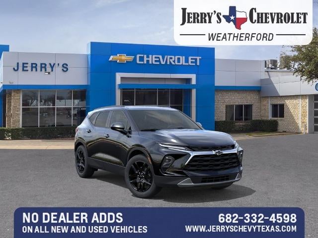 2026 Chevrolet Blazer 2LT in Black — front three-quarter view