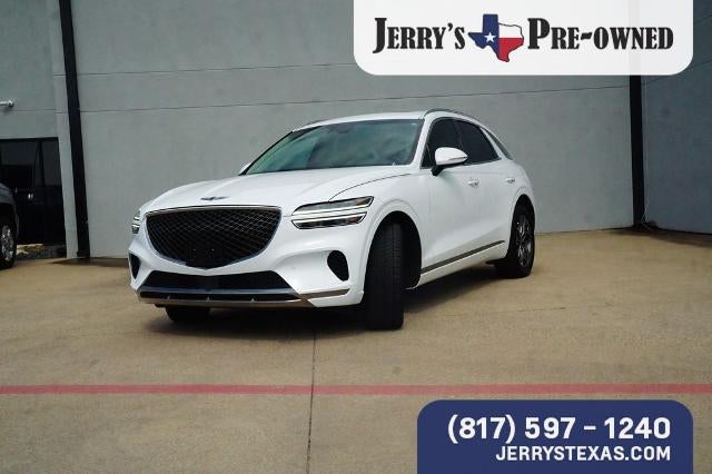 2024 Genesis GV70 2.5T in White — front three-quarter view