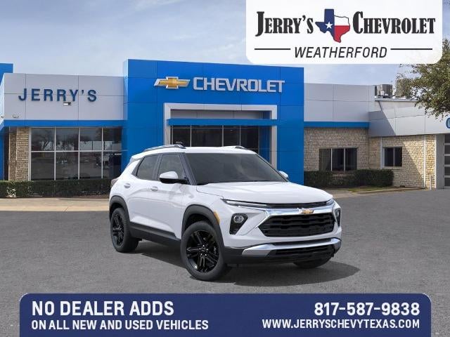 2026 Chevrolet Trailblazer LT in Summit White — front three-quarter view
