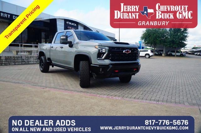 2024 Chevrolet Silverado 2500 HD ZR2 in Slate Gray Metallic — front three-quarter view