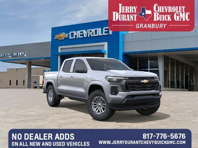 2026 Chevrolet Colorado LT in Sterling Gray Metallic — front three-quarter view