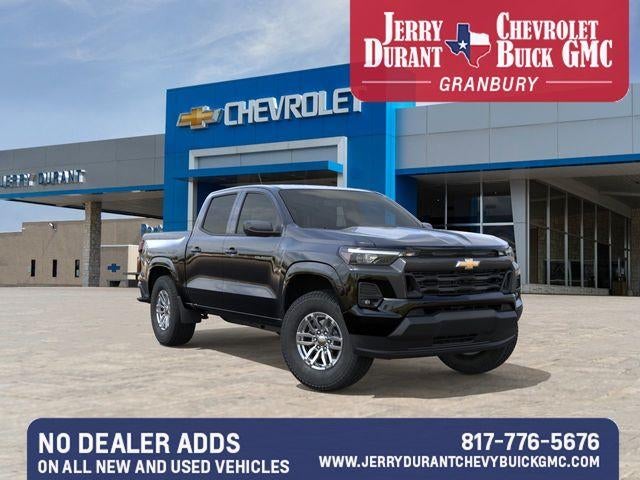2026 Chevrolet Colorado LT in Black — front three-quarter view