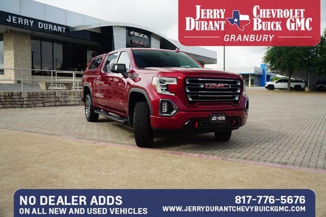 2020 GMC Sierra 1500 AT4 in Red Quartz Tintcoat — front three-quarter view