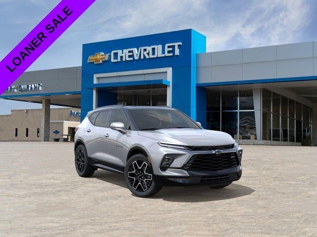 2026 Chevrolet Blazer RS in Sterling Gray Metallic — front three-quarter view