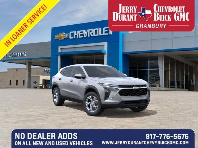 2026 Chevrolet Trax LS in Sterling Gray Metallic — front three-quarter view