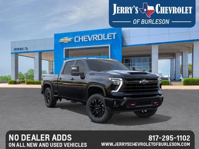 2026 Chevrolet Silverado 2500 HD LT in Black — front three-quarter view