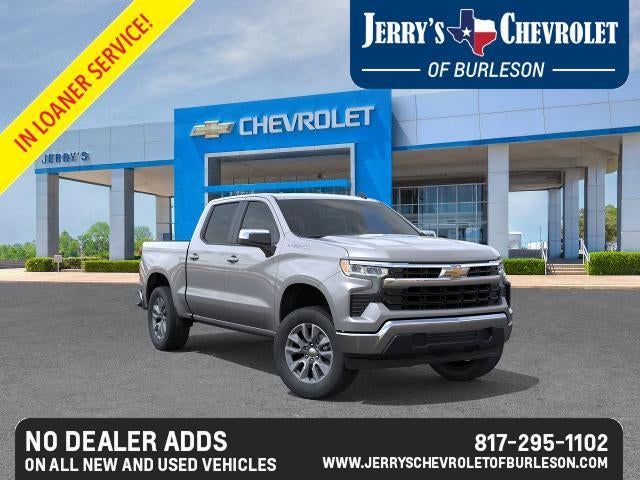 2026 Chevrolet Silverado 1500 LT in Sterling Gray Metallic — front three-quarter view