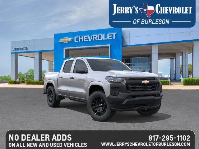 2026 Chevrolet Colorado WT in Sterling Gray Metallic — front three-quarter view