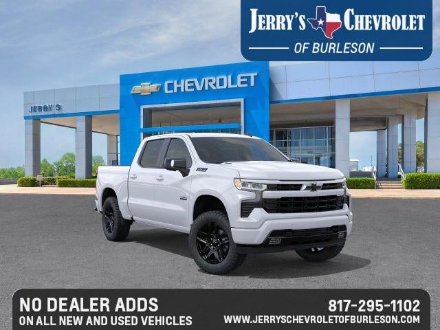 2026 Chevrolet Silverado 1500 RST in Summit White — front three-quarter view