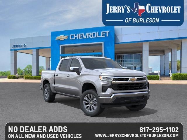 2026 Chevrolet Silverado 1500 LT in Sterling Gray Metallic — front three-quarter view