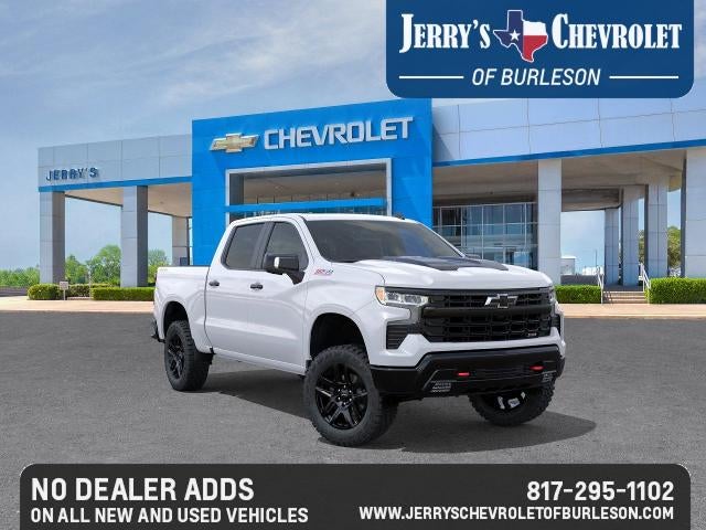 2026 Chevrolet Silverado 1500 LT Trail Boss in Summit White — front three-quarter view