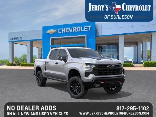 2026 Chevrolet Silverado 1500 LT Trail Boss in Sterling Gray Metallic — front three-quarter view