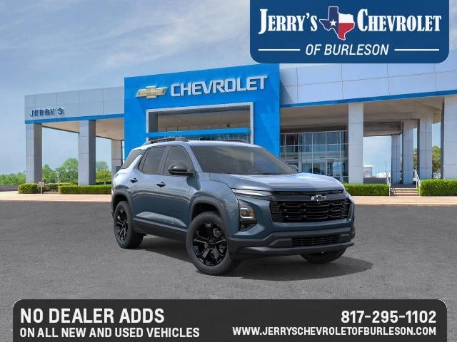 2026 Chevrolet Equinox LT in Lakeshore Blue Metallic — front three-quarter view