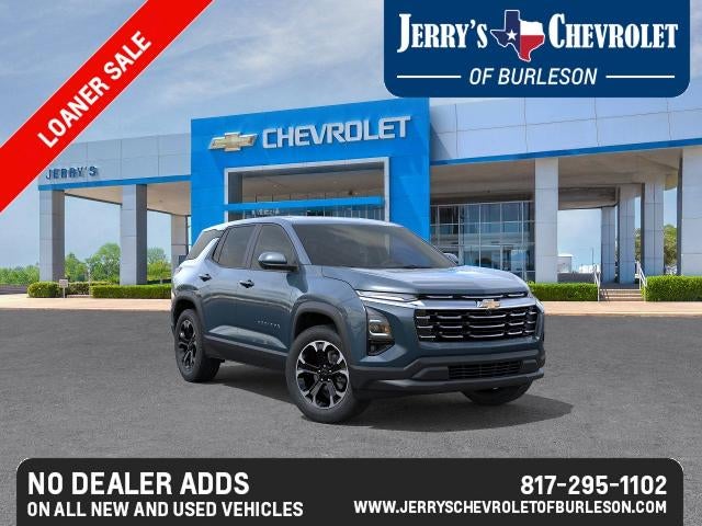 2026 Chevrolet Equinox LT in Lakeshore Blue Metallic — front three-quarter view