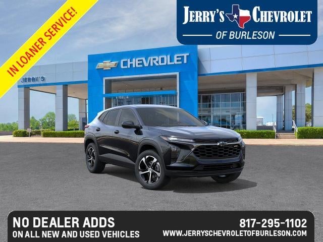 2026 Chevrolet Trax 1RS in Mosaic Black Metallic — front three-quarter view