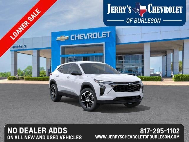 2026 Chevrolet Trax 1RS in Summit White — front three-quarter view