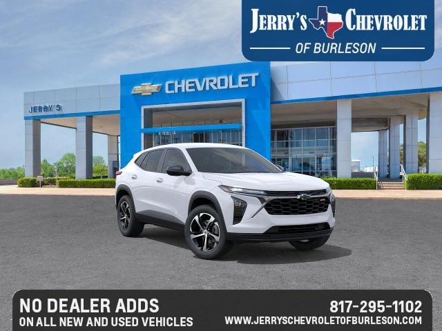 2026 Chevrolet Trax 1RS in Summit White — front three-quarter view