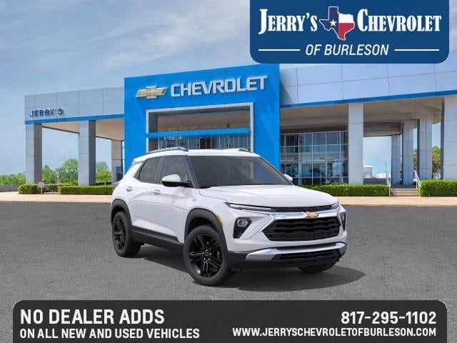 2026 Chevrolet Trailblazer LT in Summit White — front three-quarter view